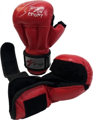 Перчатки для рукопашного боя FIGT-1, 12oz искожа С4ИХ12 фото 2