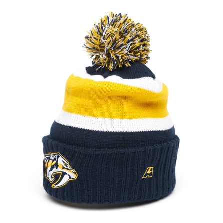 Шапка Nashville Predators, син.-желт.-бел., 55-58, 59207 фото 1